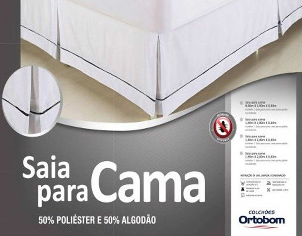 SAIA BABADO PARA CAMA BOX ORTOBOM